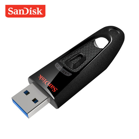 SanDisk-Ultra unidad Flash USB 3,0 Original, Memoria Flash SDCZ48 de 128GB, 256GB, velocidad de lectura de hasta 100 MB/s, 16GB, 32GB y 64GB ► Foto 1/5