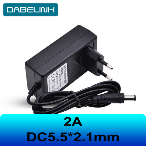 16,8 V 21V 8,4 V 12,6 12V cargador de DC 5,5*2,1 MM 2A 18650 cargador de cámara IP CCTV cargador de batería Liion ► Foto 1/5