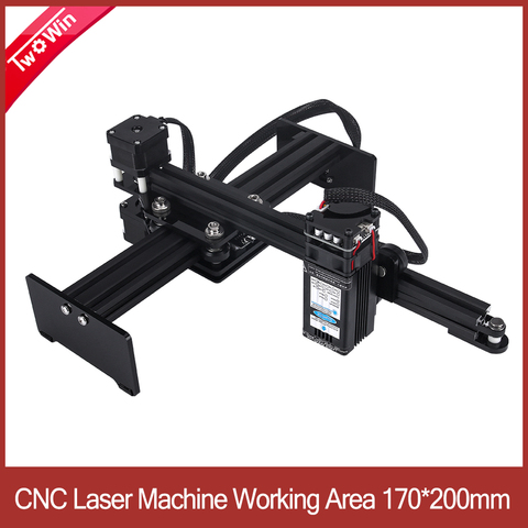 Grabador láser CNC, máquina de grabado láser de escritorio, enrutador, 15w, área de trabajo, 170x200mm ► Foto 1/6