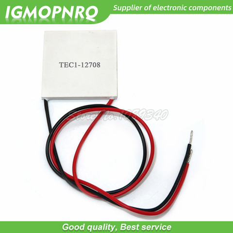 Disipador térmico TEC1 12708 TEC1-12708, enfriador termoeléctrico, módulo de placa Peltier de refrigeración, placa PCB electrónica Diy, 1 Uds. ► Foto 1/1