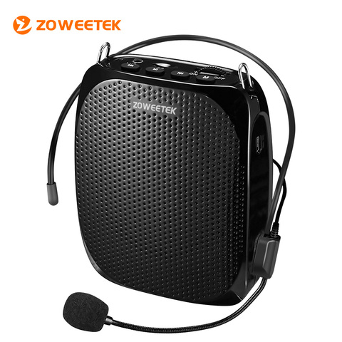 Zoweetek 10 W con cable Mini altavoz de Audio amplificador de voz portátil sonido estéreo Natural micrófono altavoz para guía turística discurso ► Foto 1/6