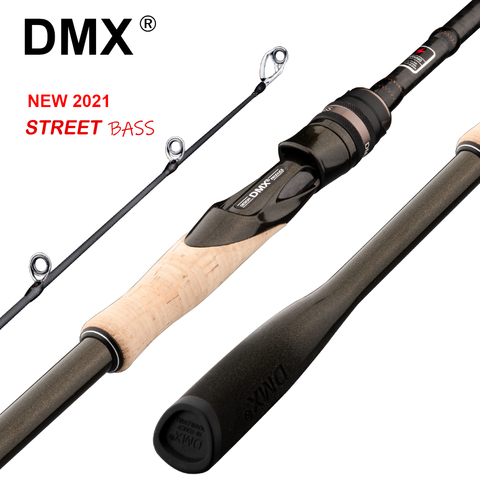 DMX-caña de pescar de fundición giratoria para lubinas, accesorio de pesca de viaje de 5-42g, 1,98/2,1/2,4/2,7 m, 8-25LB, rápida, ML/M/MH/H, Baitcasting ► Foto 1/6