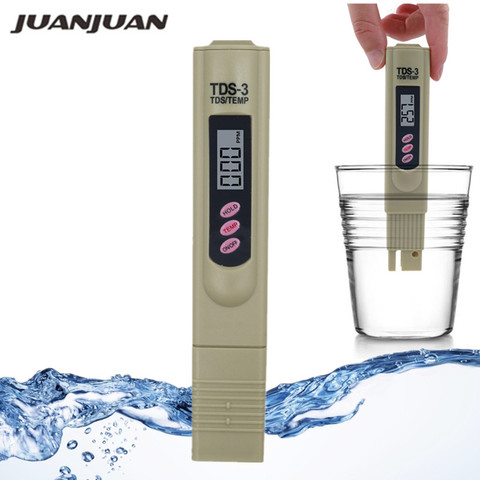 Portátil probador TDS en forma de lápiz Digital medidor de agua Filtro de medición de agua calidad y pureza TDS herramienta de medición 42% ► Foto 1/6