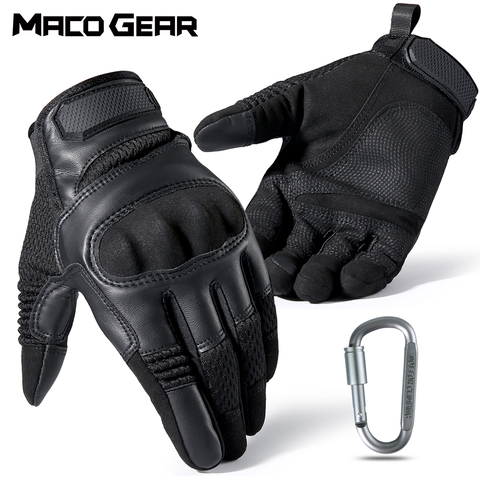 Guantes tácticos para bicicleta de carretera, guantes de entrenamiento para exteriores, deportes del ejército, escalada, tiro, resistentes al desgaste, antideslizantes, para Mtb ► Foto 1/6