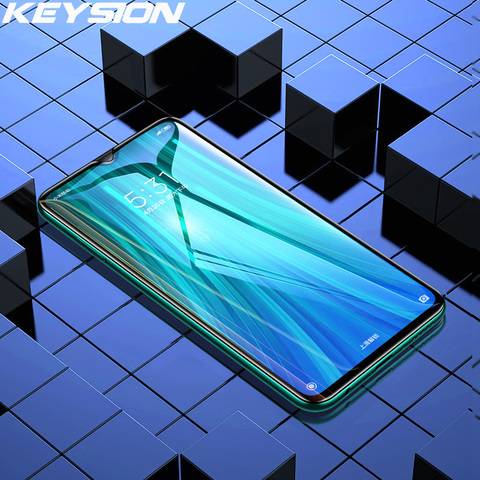 KEYSION-vidrio templado para Redmi Note 8, 8 Pro, 8T, 8A, 7, 7A, Protector de pantalla de teléfono HD, funda completa de vidrio transparente para Redmi Note 7, 6 Pro ► Foto 1/6