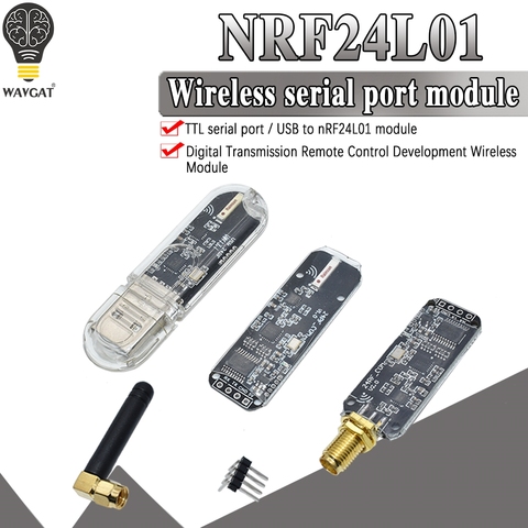 Envío gratis 10 piezas NRF24L01 + Módulo de transmisión de datos inalámbrico 2,4G/versión de actualización NRF24L01 Somos el fabricante ► Foto 1/6