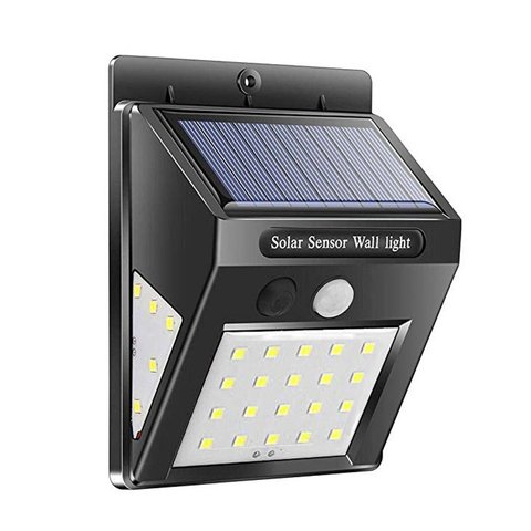 Luz Solar recargable resistente al agua, lámpara de pared con Sensor de movimiento de 20 Luces Solares LED, para exteriores y jardín, novedad de 2022 ► Foto 1/6