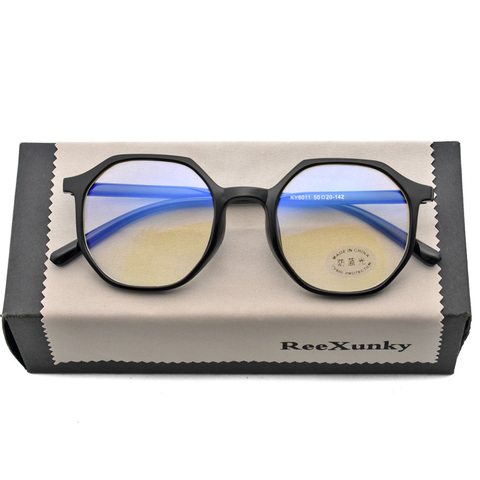 Gafas de ordenador con protección contra rayos azules para hombre y mujer, anteojos Unisex de estilo Vintage, con revestimiento de luz azul, antitensión, bloqueo de luz ► Foto 1/6