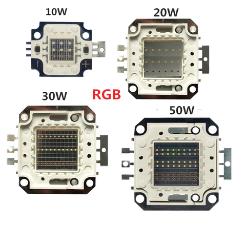 Chip Led RGB de alta potencia, lámpara Cob de 10W, 20W, 30W, 50W, 100W, 35mli, cuentas de Chip Epistar para reflectores de luz DIY ► Foto 1/5