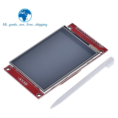 Módulo de puerto serie SPI TFT Panel táctil LCD, 240x320, 2,8 