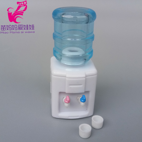 Mini dispensador de agua a escala 1:12 para muñecas Barbie, accesorios para muñecas Blythe, decoración artesanal para muñecas Bjd 1/8 1/12 ► Foto 1/6