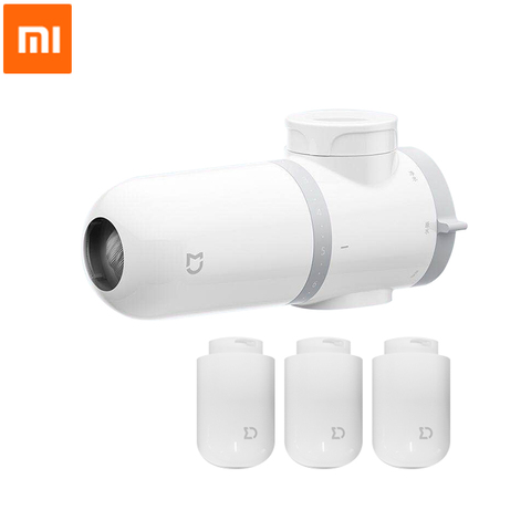 Xiaomi Mijia-purificador de agua para grifo de cocina, filtro de montaje, purificador de agua de carbón activado con filtros de repuesto ► Foto 1/6