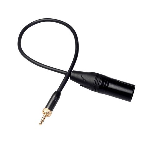 Conector macho de Audio de 3,5mm con rosca interna a Cable adaptador XLR macho de 3 pines para micrófonos inalámbricos Sony D12/D21 para Sennheiser ► Foto 1/6