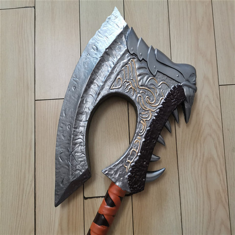 Disfraz de World Of Warcraft de 82cm, hacha de batalla, utillaje para juego de rol, película de Anime, Halloween, modelo de arma ► Foto 1/6