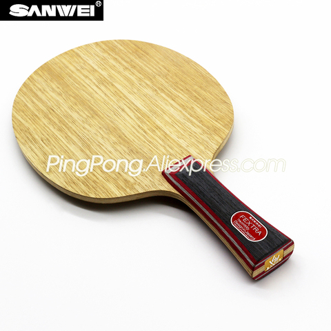 Sanwei FEXTRA, 7 hojas de tenis de mesa de estilo nórdico (madera de 7 capas), raqueta SANWEI, pala de Ping Pong ► Foto 1/5