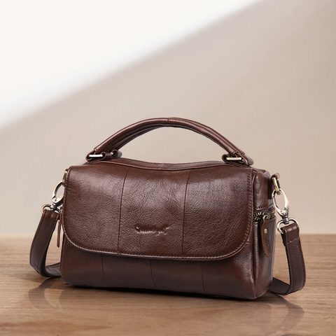 Cobbler Legend-Bolso de mano de piel auténtica para mujer, Mini bolso de hombro Retro, cruzado, de diseñador Vintage ► Foto 1/6