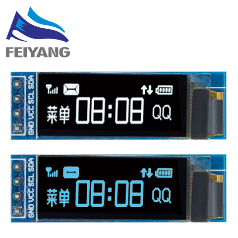 1 Uds 0,91 pulgadas módulo OLED 0,91 