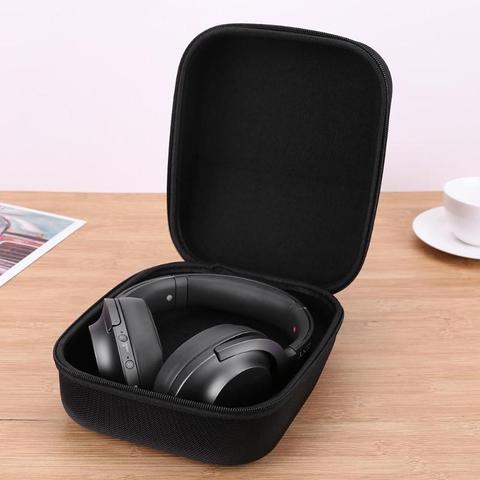 Estuche rígido EVA para auriculares, bolsa de transporte para Sennheiser HD598 HD600 HD650, bolso de almacenamiento de casco, caja protectora ► Foto 1/6