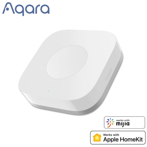 Aqara-interruptor inalámbrico inteligente, 1 tecla, aplicación de Control remoto, conexión Wifi ZigBee para Mi aplicación para hogares ► Foto 1/6