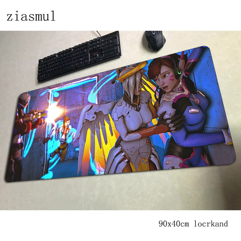 Almohadilla para mouse de overwatch 90x40cm alfombrilla de Aestheticism de mousepad jugador hermosa alfombrillas de ratón personalizadas teclado pc pad ► Foto 1/1