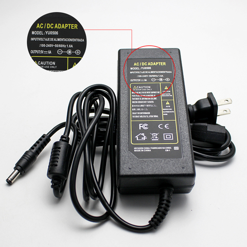 Adaptador de fuente de alimentación conmutada AC DC 24 V, fuente de alimentación AC-DC 1A 2A 3A 5A Mean Well 110V 220V a 24 V 24 V, cargador SMPS ► Foto 1/6