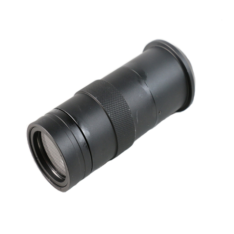 CCD industria microscopio Cámara c-mount lente cristal 8X-100X aumento ajustable 25mm Zoom lupa de ocular ► Foto 1/1