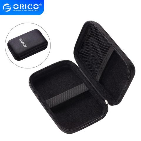 Funda protectora ORICO PHD-25 de disco duro externo portátil de 2,5 pulgadas con doble capa de amortiguación HDD-negra ► Foto 1/6