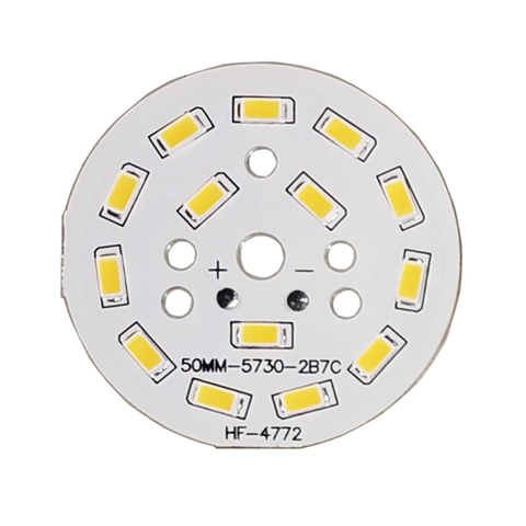 10 unids/lote 3W 7W 12W 18W 24W 36W 5730 grano de la lámpara de brillo SMD tablero de luz Led Panel de la lámpara techo PCB con LED ► Foto 1/3