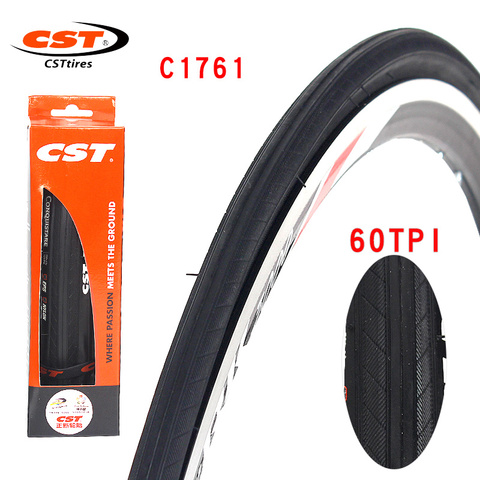CST-neumático de acero para bicicleta de carretera, neumático plegable resistente al desgaste, 700cx23c 25C 60TPI, C1761 ► Foto 1/6