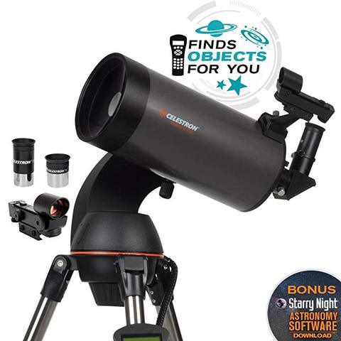 Celestron-telescopio astronómico computarizado, tecnología SkyAlign de 127mm para Astronomía, NexStar 127SLT maksutov-cassegrain ► Foto 1/6