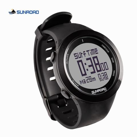 SUNROAD-reloj inteligente para deportes subacuáticos, dispositivo de buceo con pantalla grande, impermeable, informal ► Foto 1/6