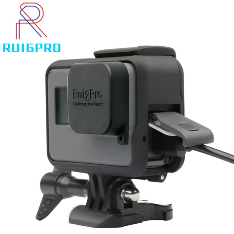 Para GoPro accesorios GoPro Hero 7 6 5 funda de marco protector videocámara carcasa para GoPro Hero5 6 negro Cámara de Acción ► Foto 1/6