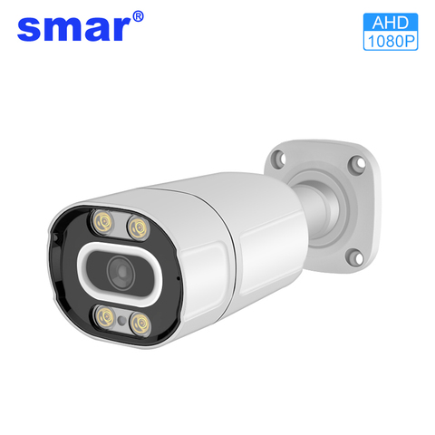 Smar-cámara de Seguridad impermeable de calle para exteriores, videocámara de día y noche CCTV, IP66, 720P, 1080P, 4 Uds., matriz de luces LED ► Foto 1/6