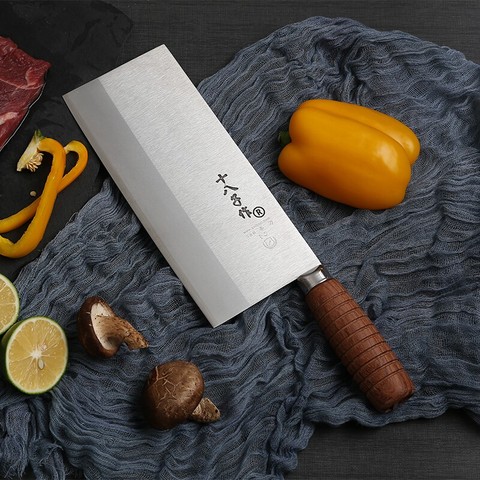 Envío Gratis Shibazi Chef profesional cortar Cuchillo de cocina avanzada compuesto de acero de aleación Mora cuchillo corte de cocina herramienta ► Foto 1/6