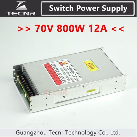 GUANYANG-router cnc, 70V, 800W, 12A, interruptor de fuente de alimentación, transformador para máquina de grabado cnc, GY800W-70-A ► Foto 1/3