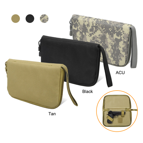 Funda táctica para pistola, bolsa de transporte para pistola, Magzine funda portátil, portador de pistola militar, Protector suave, accesorios de caza ► Foto 1/6