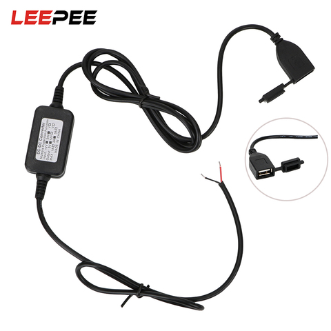 Convertidor USB de enchufe para motocicleta, adaptador de toma de corriente DC 5V 2A, puerto USB para teléfono, GPS, cargador para manillar de moto ► Foto 1/6