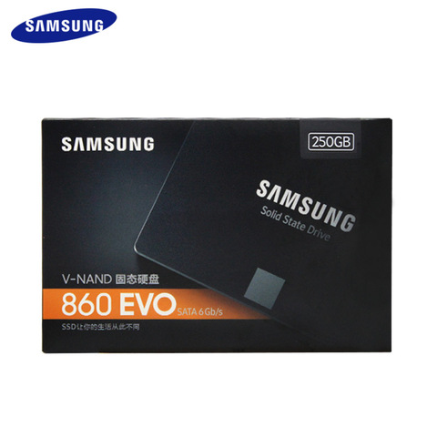 SAMSUNG-disco duro interno para ordenador portátil, unidad de estado sólido de 250 pulgadas, 500GB, 860 GB, 1TB, HDD 2,5 Evo SATA 3 ► Foto 1/5