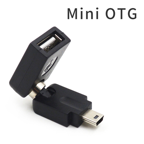 Nuevo Mini USB macho a USB conector/convertidor hembra sincronización y transferencia de datos OTG adaptador para coche AUX MP3 MP4 tabletas teléfonos u-disk ► Foto 1/5