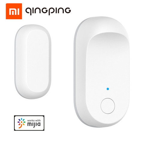 Sensor de viento xiaomi qingping mijia para puerta, conexión de malla con Bluetooth 5,0, Detector de alarma antirrobo de seguridad, funciona con la aplicación mi home ► Foto 1/6