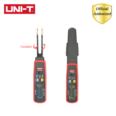 UNI-T SMD multímetro UT116A UT116C LED diodos Zener Auto de la gama de resistencia de la capacitancia del diodo (RCD) DCV contin ► Foto 1/5