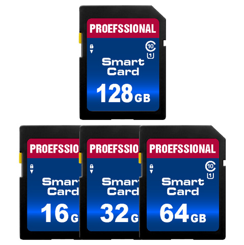 Tarjeta SD de 8GB, 16GB, 32GB, SDHC, tarjeta Flash class10 de alta velocidad, 64GB, 128GB, mini tarjeta sdcard para cámara Digital ► Foto 1/6