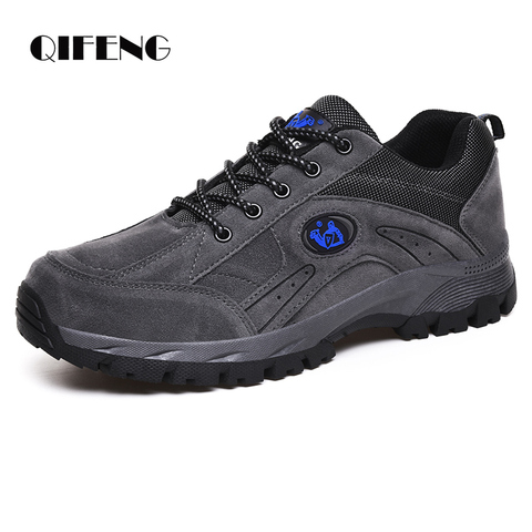 Zapatos informales de piel para hombre y mujer, zapatillas de deporte cálidas con cordones para adultos, calzado de felpa para caminar en primavera y verano, talla grande 49 ► Foto 1/6