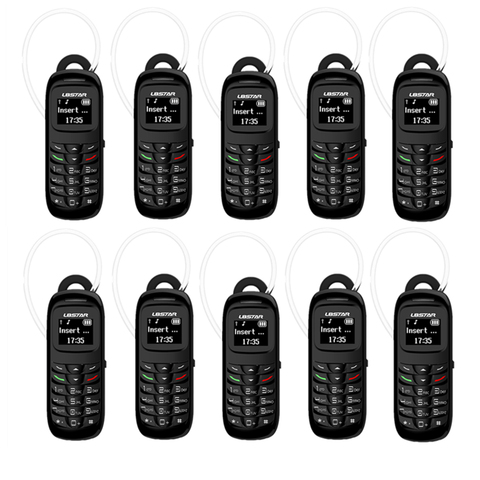 Lote de 10 unidades de Mini teléfonos L8Star, desbloqueo Gtstar BM70, BM30, BM10, Voz Mágica, GSM, móvil, Bluetooth, marcador, auriculares móviles con MP3 ► Foto 1/6