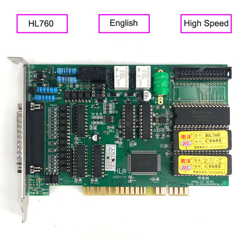 Sistema de Control de corte de cable de tarjeta EDM HL Original versión en inglés 760 para máquina de corte de alambre de alta velocidad ► Foto 1/6