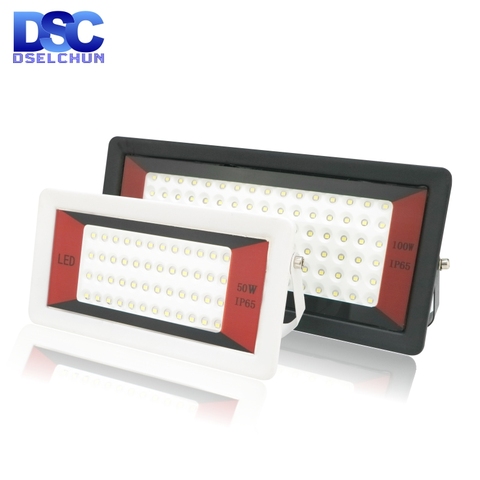 Reflector Led ultradelgado de 50W, 100W, CA 220V-240V, foco exterior IP65, farola LED impermeable, iluminación de paisaje ► Foto 1/6