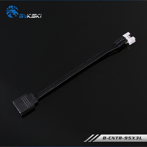 Bykski 5V3PIN convertidor 12V4PIN Cable de transferencia exclusiva de RGB 3PIN/4PIN adaptador de placa base AURA RGB Header extensión B-CNTR ► Foto 1/4