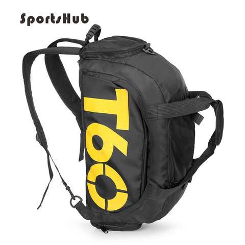 SPORTSHUB bolsas de deporte multiusos para hombre mochila de gimnasio bolso de hombro separado zapatos de almacenamiento bolsa de Fitness bolsa de viaje al aire libre SB0014 ► Foto 1/5