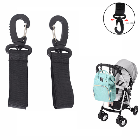 1/2 Uds Gancho del Cochecito de bebé accesorios de cochecito de bebé Multi propósito accesorios para bolsas de pañales bolsa de mamá accesorios de gancho ► Foto 1/6