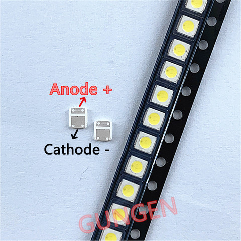 Lote Original de 1000 unidades para LEXTAR 3030, 3V, SMD, cuentas LED, 3V, blanco frío, 1W, para retroiluminación de TV, aplicación de alta potencia ► Foto 1/4